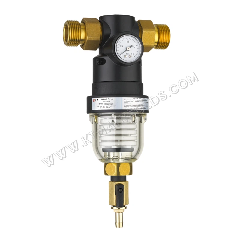 Nagy pontosságú visszamosó szűrő